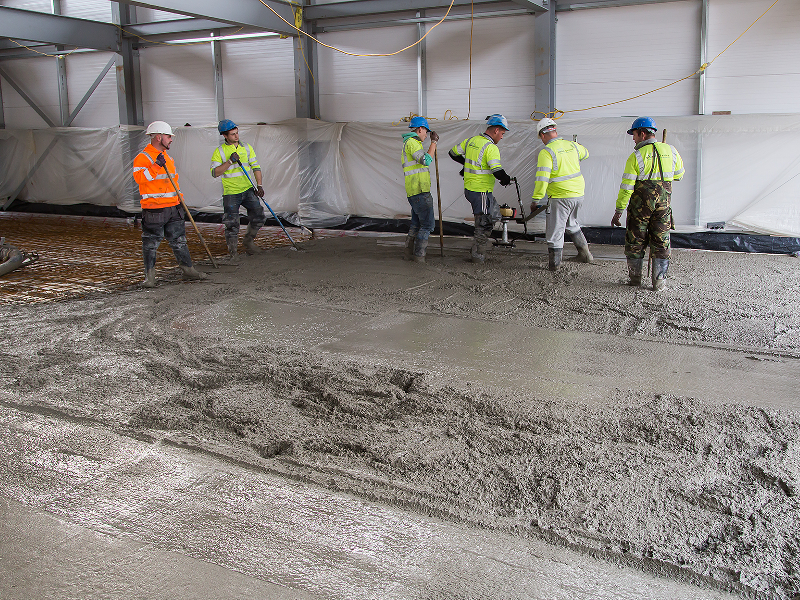 phase 1 insulated concrete floor still at it
