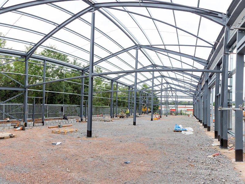 phase 2, atlantic point, steel frame finished