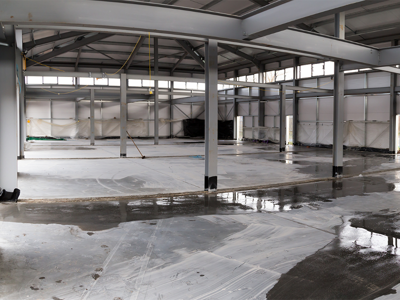 finsihed floor